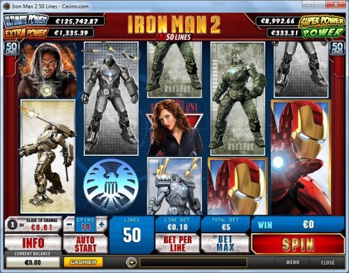 Игровой автомат Iron Man 2 - 50 Lines