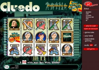 Игровой автомат Cluedo