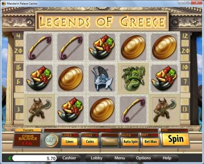 Игровой автомат Legends of Greece