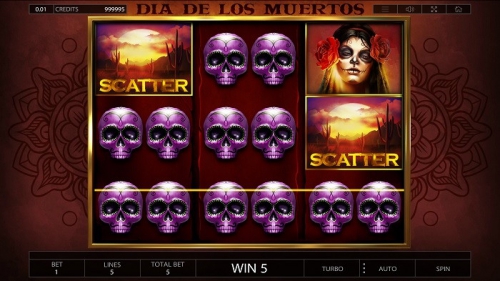 Новый игровой автомат от Endorphina - Dia De Los Muertos