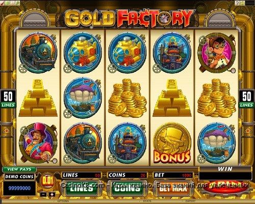 Игровой автомат Gold Factory