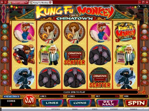 Игровой автомат Kung Fu Monkey
