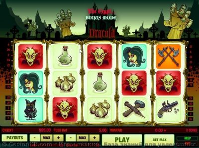 Игровой автомат Dracula