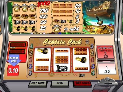 Игровой автомат Captain Cash